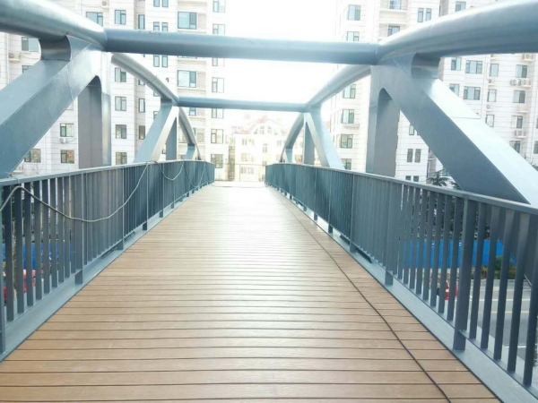 临沂天桥通道木塑地板